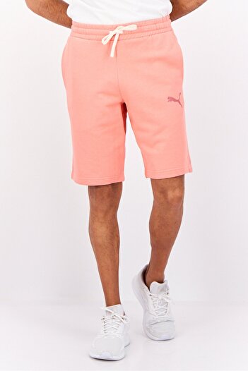 Puma Men Sportswear Fit Drawstring Outdoor Shorts, Coral