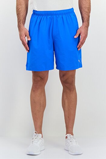 Puma Men Sportswear Fit Brand Logo Training Shorts, Blue
