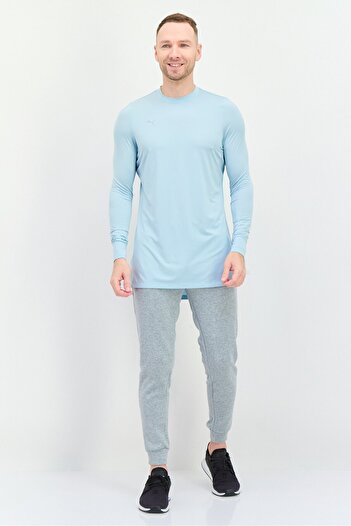 Puma Men Sportswear Fit Long Sleeve Training Top, Turquoise