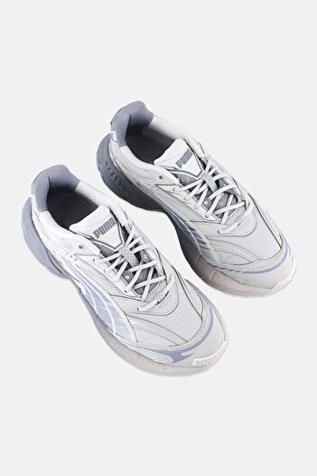 Puma Men Velophasis 372,5 Lace Up Running Shoes, Grey