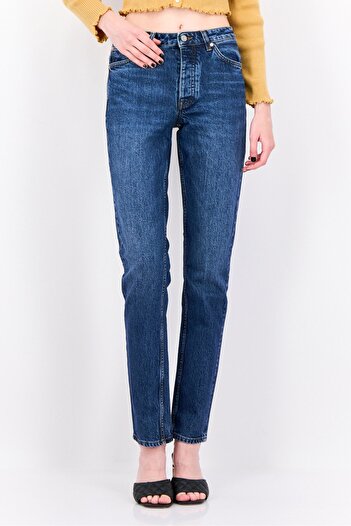 Gant Women Regular Fit Washed Stretchable Jeans, Blue