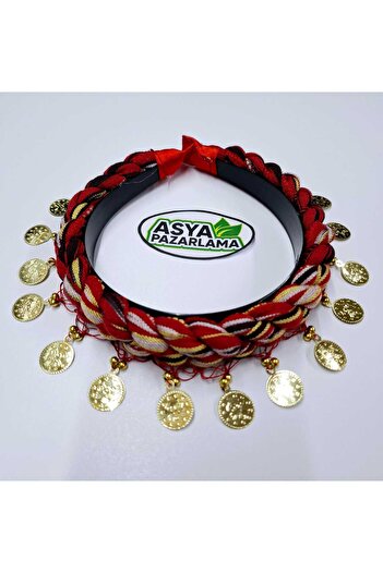 ASYA PAZARLAMA Чорноморська ліра, корона, хустка, шаль, шарф, стрічка для волосся, бандана, пуші