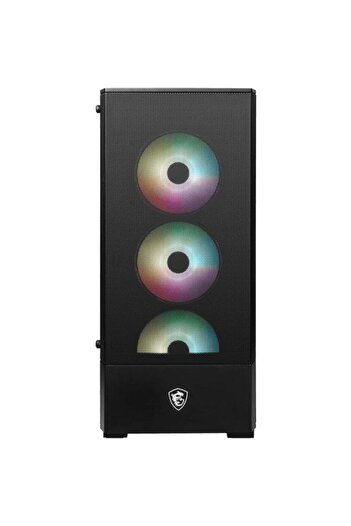 MSI Carcasa MSI MAG FORGE 112R, Middle Tower, Fara sursa, ATX (Negru)