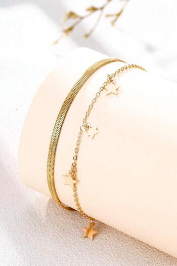 New Obsessions Star Dangle Anklet