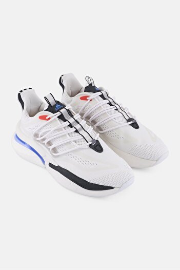 adidas Men Alphaboost V1 Lace Up Running Shoes, White