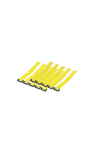 LogiLink Set of 10 cable ties, LogiLink, Yellow