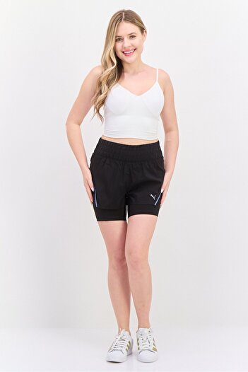 Puma Women Sportswear Fit Training Shorts, Black