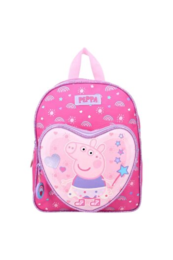 Peppa Pig Peppa made of magic schoolbag, dimensions 30x25x11 cm, multicolor