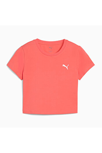 Puma Wardrobe Essentials Women's Pink T-Shirt ( 629745 -24)
