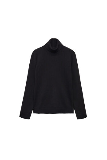 MANGO Woman Siyah Kız Çocuk Kazak 67181505