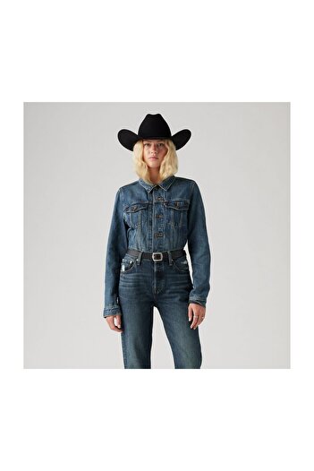 Levi's Jachetă Femei / Fete Albastru