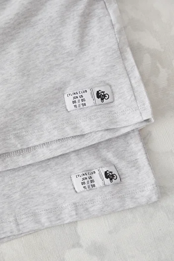 TRENDYOLKIDS Gray Boy's Cotton Sleeveless Shorts Basic Tkdss25Au00121