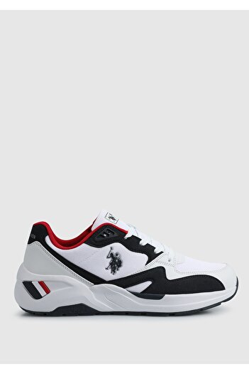 U.S. Polo Assn. Ανδρικά αθλητικά παπούτσια Husky White
