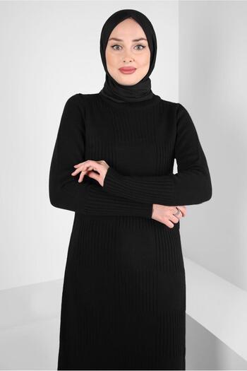 Alvina THROAT COLLAR KNITWEAR TUNIC 44063