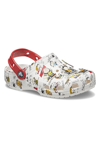 Crocs Saboti toddler peanuts classic clog - white/multi