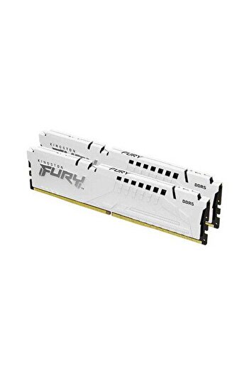 Kingston Memori Kingston FURY Beast White 32GB(2x16GB) DDR5, EXPO, 5600MT/s, CL36