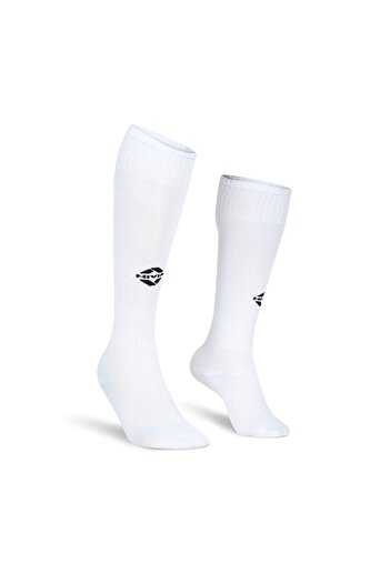 Nivia Classic Sports Stocking White | S | Moisture-Wicking & Sweat-Absorbing | Flexible & Comfortable