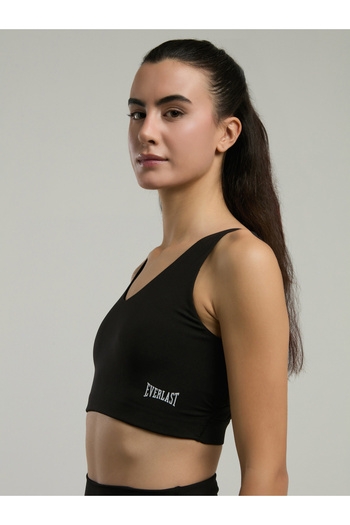 EVERLAST Everfit Training Essentials Black Women's Extended Sports Bra