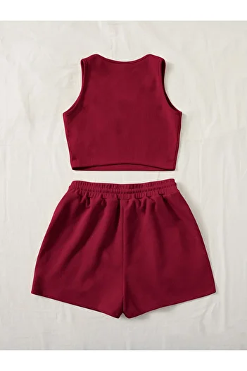 PENTHİLUS Round Neck Athlete and Sports Shorts