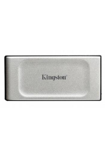Kingston 1Tb Xs2000 Mini USB 3.2 Gen 2.2 Type C Gray Portable Ssd
