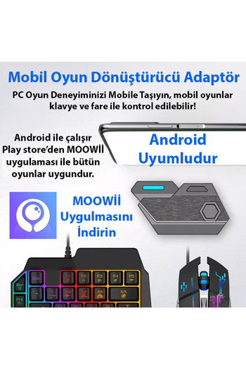 Ally Mix Elite Plus - Gamepad Mobile Game Keyboard Mouse Converter Adapter for Pubg Controller