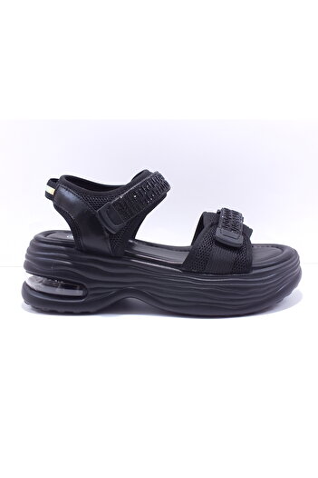 Guja 25Y417-1 Sequined Platform Sandals (Mold Is Smaller Than Size 1)