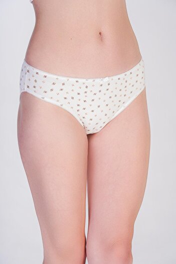 C&City 5001 Floral 3Pcs Bikini Panties