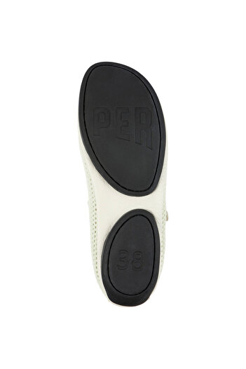 CAMPER Women's White Leather Ballerinas K 201402 -007