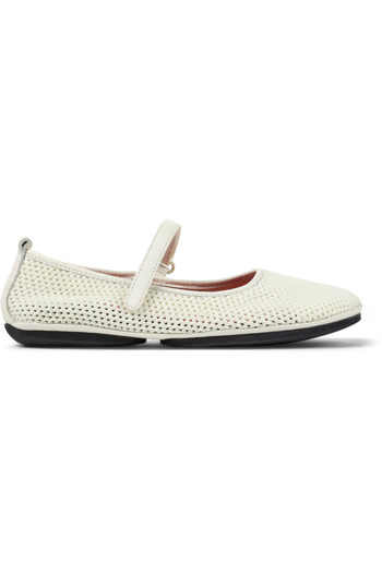 CAMPER Women's White Leather Ballerinas K 201402 -007