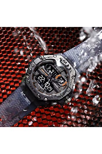 SMAEL 8066 Digital and Analog Men's Wrist Watch