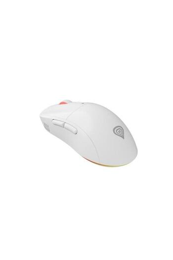 Genesis Mouse Gaming Wireless Genesis Zircon XIII, 26000 DPI, 7 butoane, RGB, (Alb)