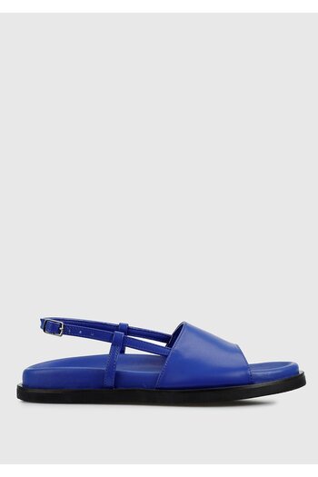 Provoq Women's Blue Flat Sandals