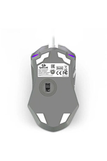 REDRAGON Mouse Gaming Redragon Ranger Basic, Wired, iluminare RGB (Alb/Gri)