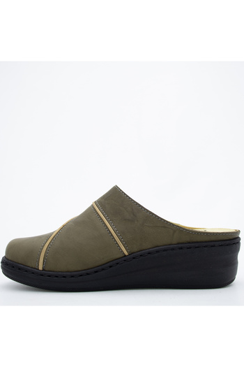 CONSUELO Ορθοπεδική σόλα Velcro Leather Sabo Slippers 10401