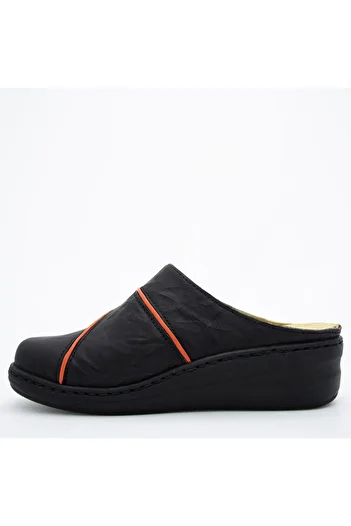 CONSUELO Orthopedic Leather Sabo Slippers with Velcro Soles 10401