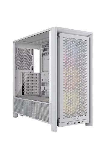 Corsair Frame 4000d Rs Argb Medium Case - White