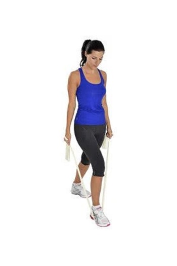 THERABAND Bandă de exercițiu de culoare BEJ 1,5 metri 1-8 valoare de duritate 1