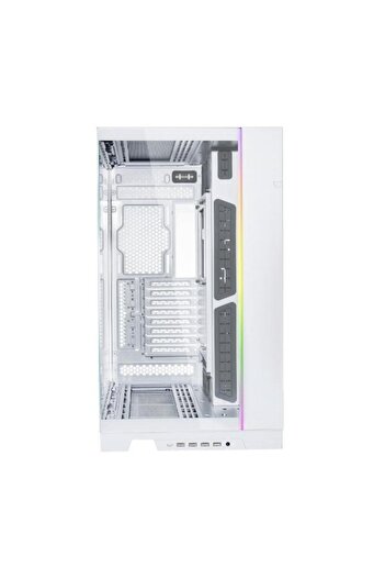 Lian Li Carcasa Lian Li O11 Dynamic EVO XL, Tempered Glass, Full Tower, fara sursa, ATX, E-ATX (Alb)