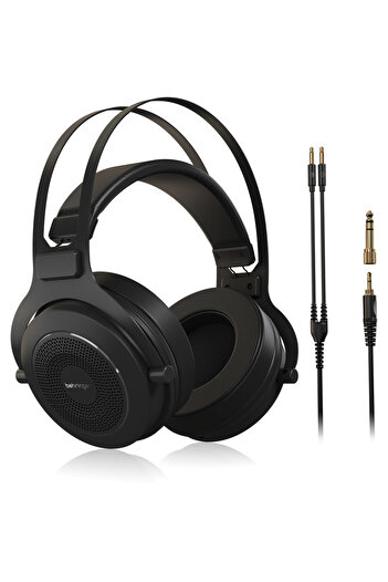 Behringer Casti Studio Hi-Fi Behringer OMEGA, Open-Back, Jack 3.5mm/6.3mm, Cablu 3m, Difuzor 50mm (Negru)