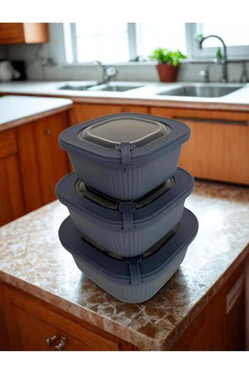 Ayd Kitchen Saklama Kabı Sızdırmaz Contalı Mikrodalga Deepfreze'de Kullanılabilir