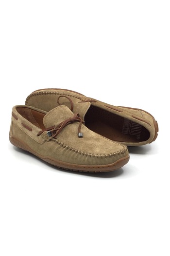 Taşpınar Ayakkabı Marco Branch 100% Nubuck Δερμάτινα Ανδρικά Καλοκαιρινά Άνετα Παπούτσια Loafer 40-44