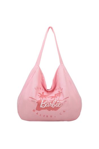 Fritzi aus Preußen Easy Limited Barbie Malibu Denim Schultertasche 48 Cm