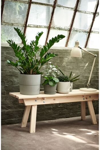 IKEA NYPON Plant Pot, In/Outdoor Grey, 24 cm