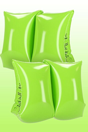 Telvesse Green Inflatable Swimming Sleeve - 3-6 Years, 19-30 kg Children's Sea and Pool Swimming Sleeve