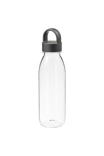 IKEA 365+ Water bottle, dark grey, 0.5 l