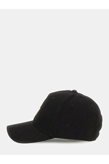 Guess London Baseball Cap Men's Black Hat Am9521Pol01-Bla