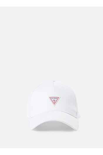 Guess London Baseball Cap Men's White Hat Am9523Pol01-Whi
