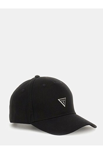Guess London Baseball Cap Men's Black Hat Am9521Pol01-Bla