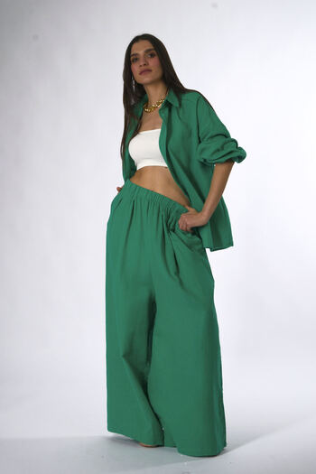 ABBRA Women's 100% Cotton Soft Textured Suit
