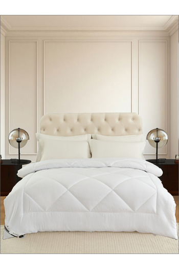 Donetella Quilted Duvet Insert - 170x230 Cms - Down Alternative - Single Size, 350 Gsm Filling